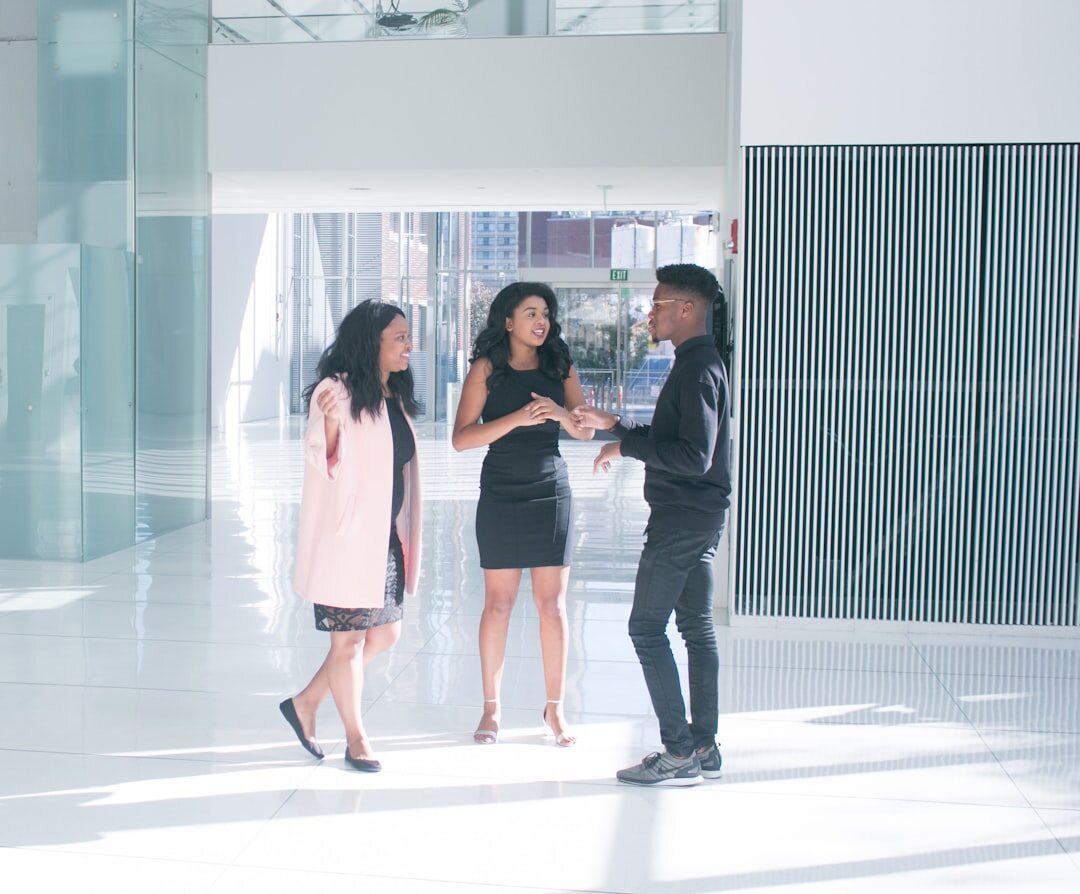 young people discussing future